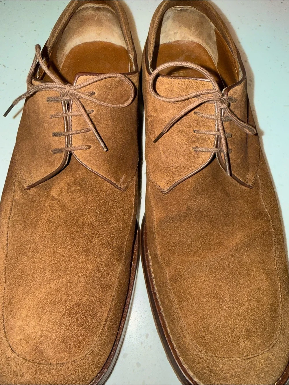 Bruno Magli Brown Suede Chukka Boots